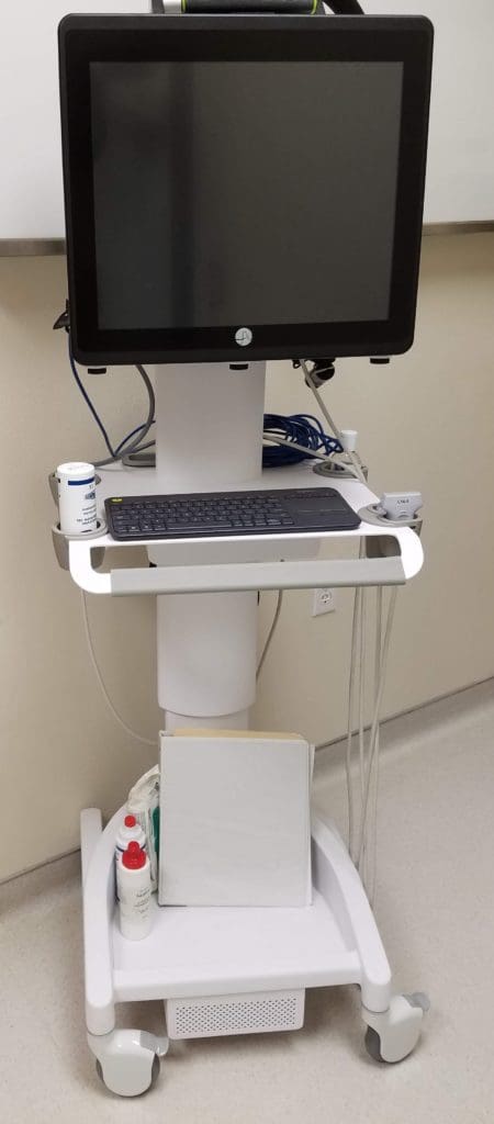 Ultrasound machine at Petcetera Animal Clinic
